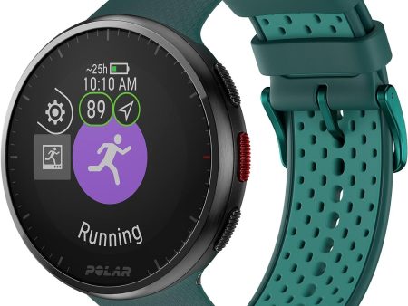 Polar Pacer Pro Advanced GPS Running Watch, Teal-Green Online Hot Sale