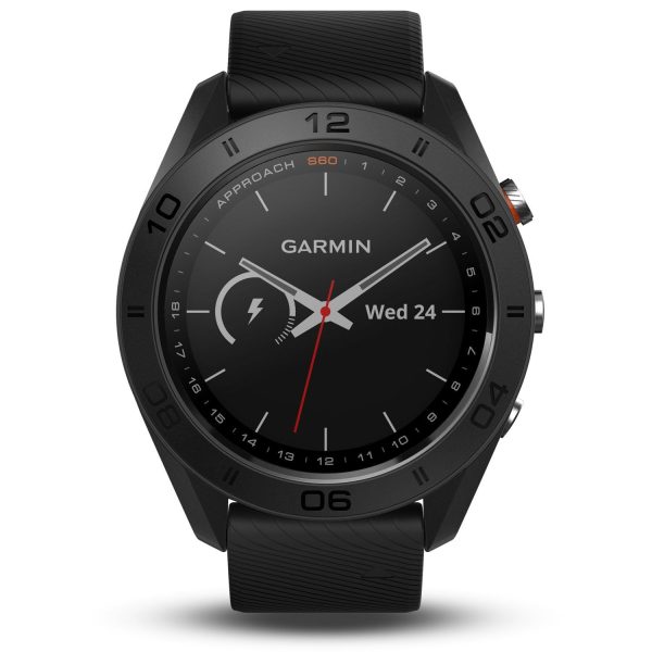 Garmin Approach S60 Golf Watch Black with Black Band Discount