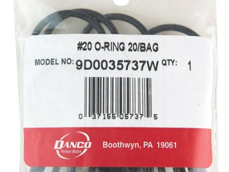 Danco 1 in. D X 1-3 16 in. D Rubber O-Ring 20 pk Fashion