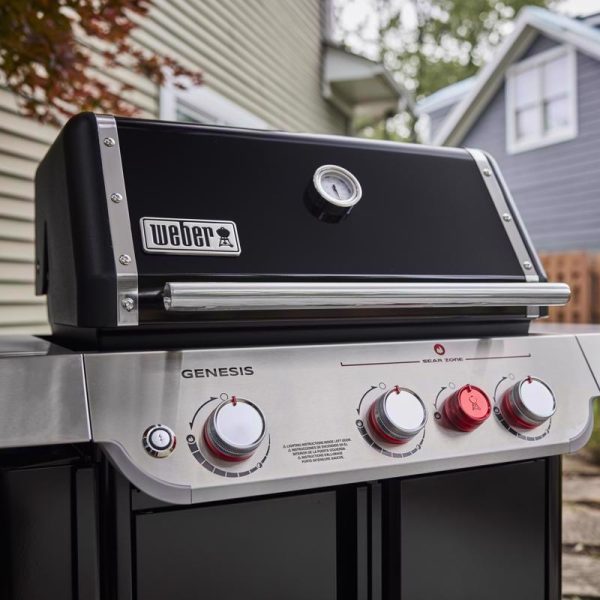 Weber Genesis SP-E-335 3 Burner Natural Gas Grill Black Online now