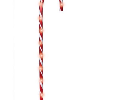 Celebrations Clear Lighted Candy Cane 27 in. Pathway Decor Sale