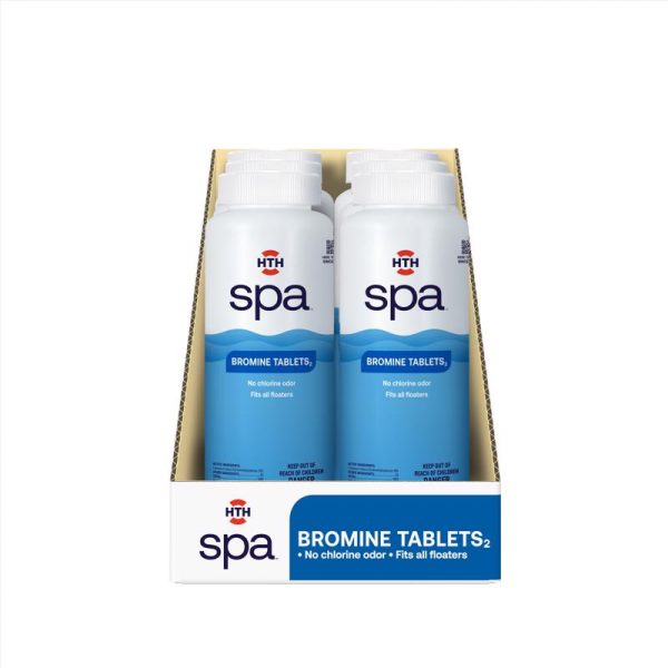 HTH Spa Tablet Brominating Chemicals 2 lb Online Hot Sale