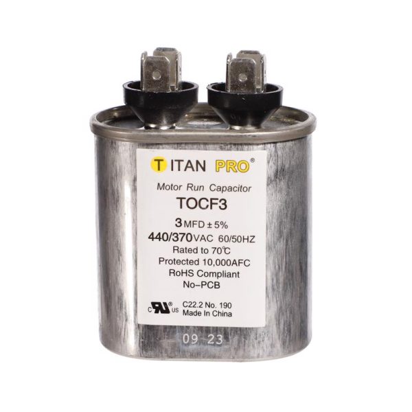 Titan Pro 3 MFD 440 V Oval Run Capacitor Discount