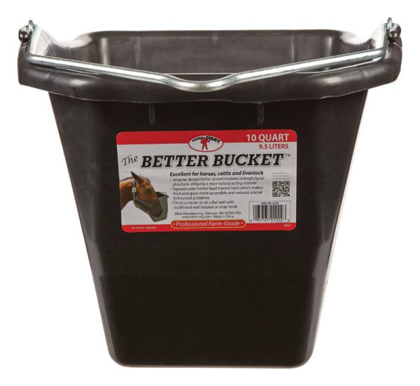 Little Giant 10 qt Bucket Black Fashion