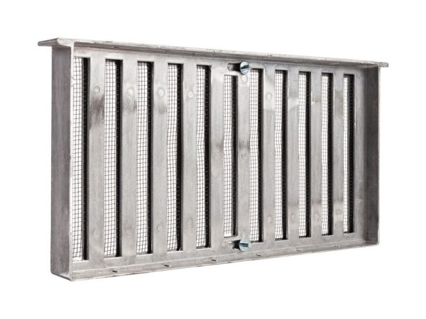 Master Flow 8 in. H X 16 in. W Mill Aluminum Foundation Vent on Sale