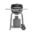 Char-Broil Bistro Pro 1 Burner Natural Gas Grill Gray Hot on Sale