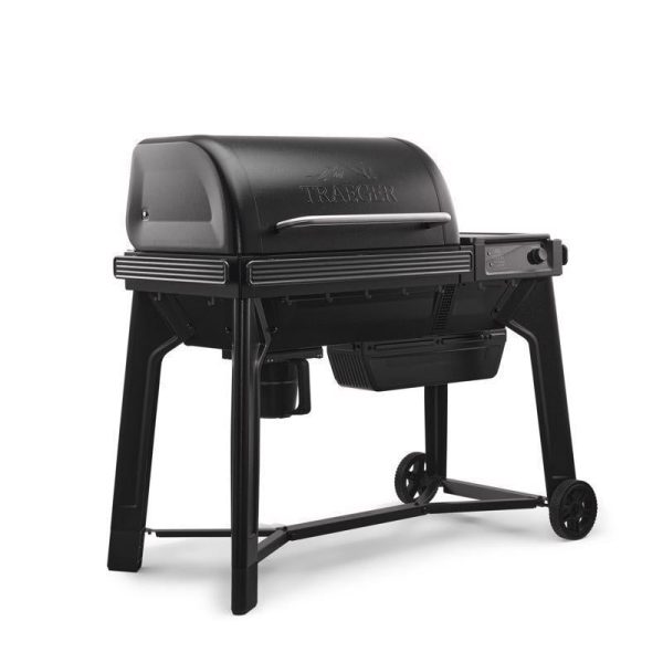 Traeger Woodridge Wood Pellet Grill Black Supply