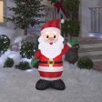 Gemmy Christmas Inflatable Santa Claus 48 in. Inflatable Supply