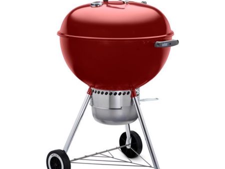 Weber 22 in. Original Kettle Premium Charcoal Grill Crimson Cheap