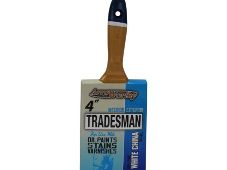 ArroWorthy Tradesman 4 in. Flat Paint Brush Cheap