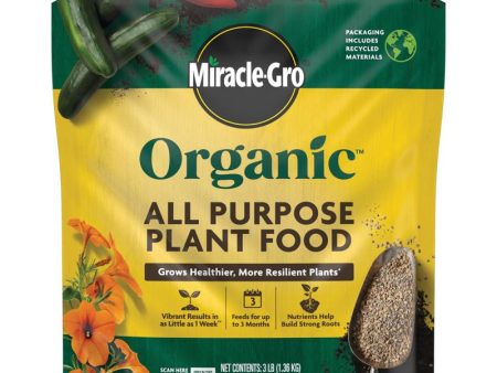 Miracle-Gro Organic Granules Plant Food 3 lb Online