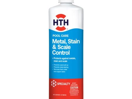 HTH Pool Care Liquid Metal & Stain Control 1 qt Online now