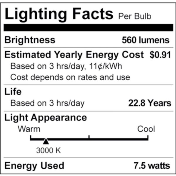 Philips MR16 GU5.3 LED Floodlight Bulb Bright White 50 Watt Equivalence 3 pk Cheap