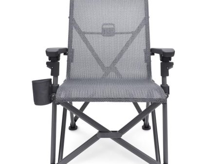 YETI Trailhead Brown Black Polypropylene Frame Camping Chair Charcoal Supply