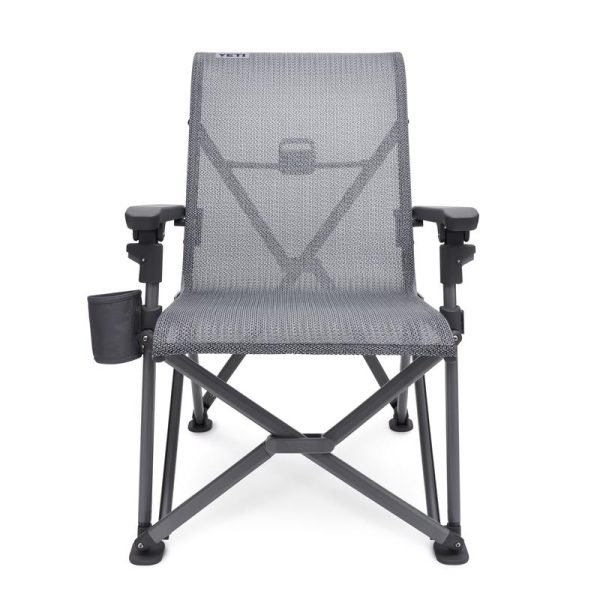 YETI Trailhead Brown Black Polypropylene Frame Camping Chair Charcoal Supply