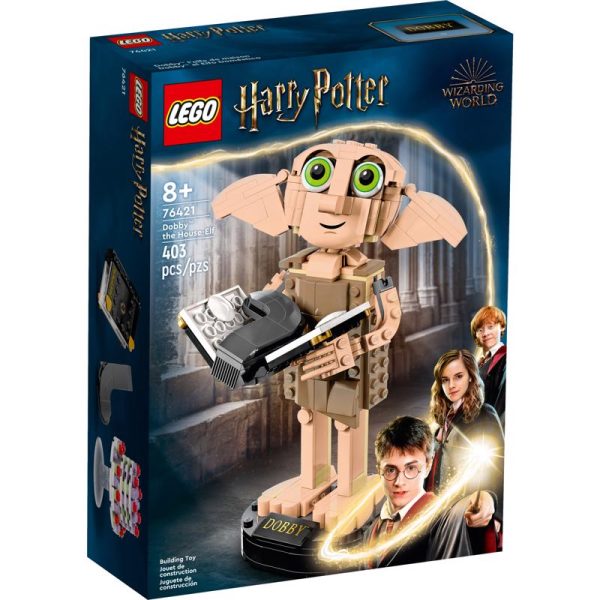 LEGO Dobby The House Elf Toy Multicolored 403 pc on Sale