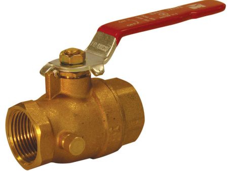 B&K ProLine 1 in. Brass FIP Ball Valve Full Port For Sale