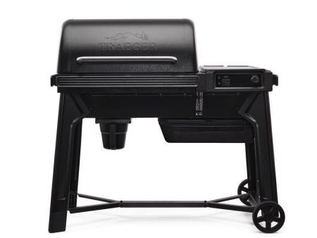 Traeger Woodridge Wood Pellet Grill Black Supply