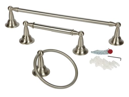 Moen Sage Brushed Nickel Towel Bar Brass Discount