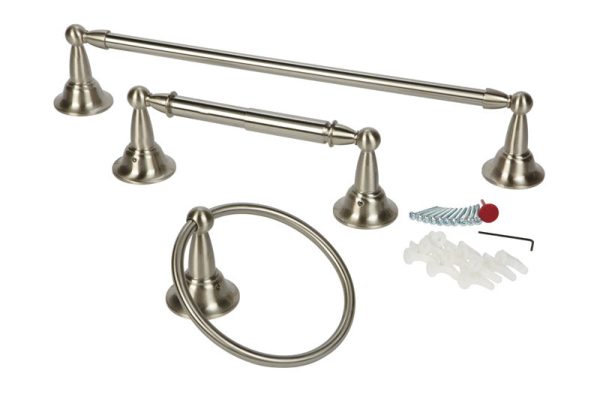 Moen Sage Brushed Nickel Towel Bar Brass Discount