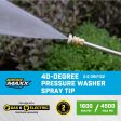 SurfaceMaxx 40-degree Spray Nozzle 4500 psi Online Sale