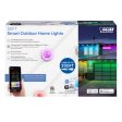 Feit LED Smart-Enabled Color Changing String Lights Multicolored 50 ft. 30 lights Fashion