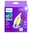 Philips BA11 E26 (Medium) LED Bulb Daylight 75 Watt Equivalence 3 pk Hot on Sale