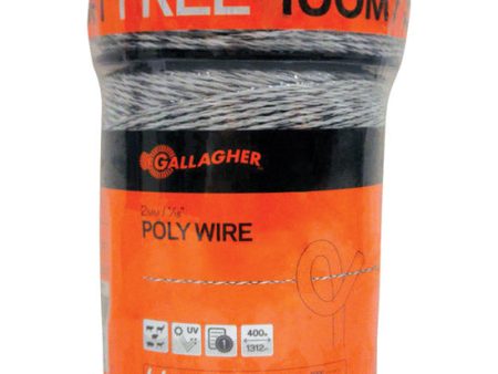 Gallagher Fence Poly Wire White Online