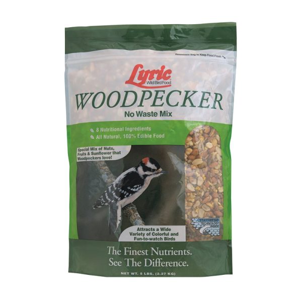 Lyric Woodpecker Peanut Pieces Wild Bird Food 5 lb Online Sale