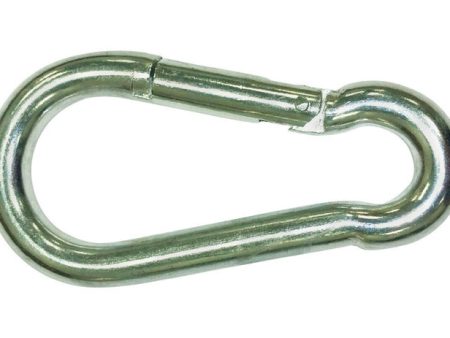 Baron 3 16 in. D X 2 in. L Stainless Steel Spring Snap 100 lb For Discount