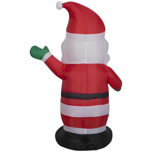 Gemmy Christmas Inflatable Santa Claus 48 in. Inflatable Supply