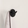 Moen Arlys 2.875 in. W X 3 in. L Matte Black Double Robe Hook Hot on Sale