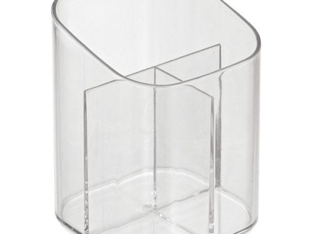 iDesign Clear Cosmetic Organizer 4.5 in. H X 3.5 in. W X 3.5 in. D Online now