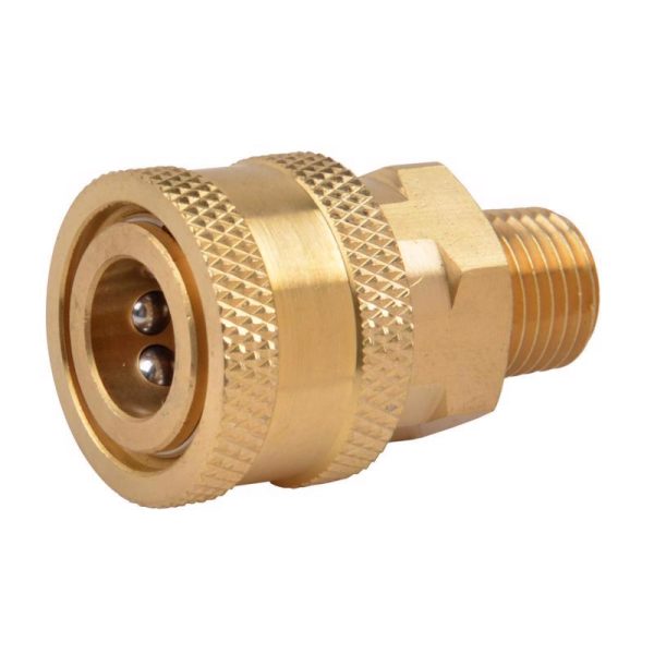 SurfaceMaxx 1 4-in Male NPT x 1 4-in Female Quick Connect Coupler 5500 psi Online