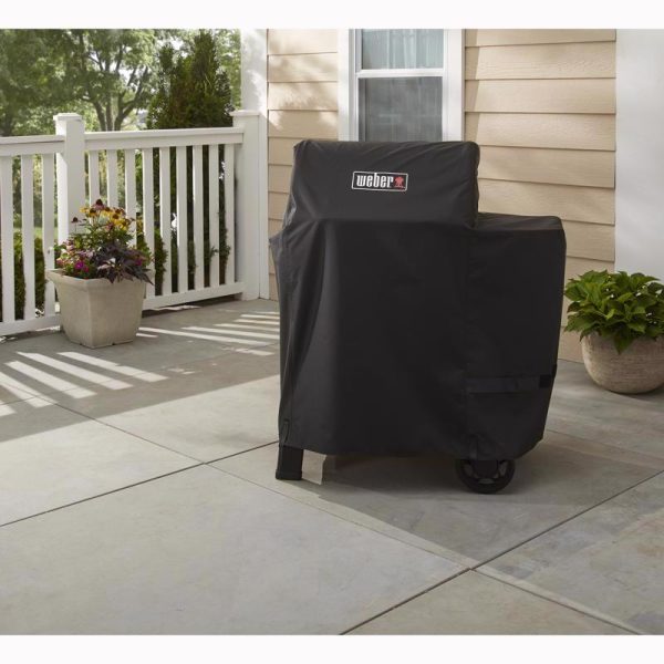 Weber Searwood Black Grill Cover For Searwood 600 Pellet 24in Sale