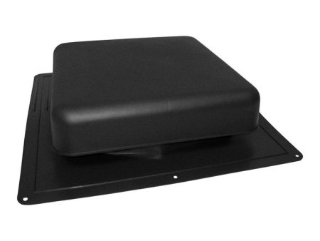 Master Flow 4 in. H X 18 in. W X 18.5 in. L Black Resin Roof Vent Cheap