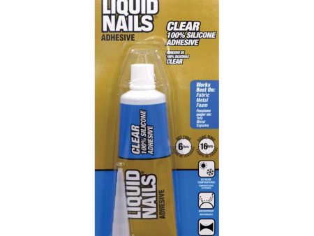 Liquid Nails Clear Small Projects High Strength Silicone Adhesive 2.5 oz Online