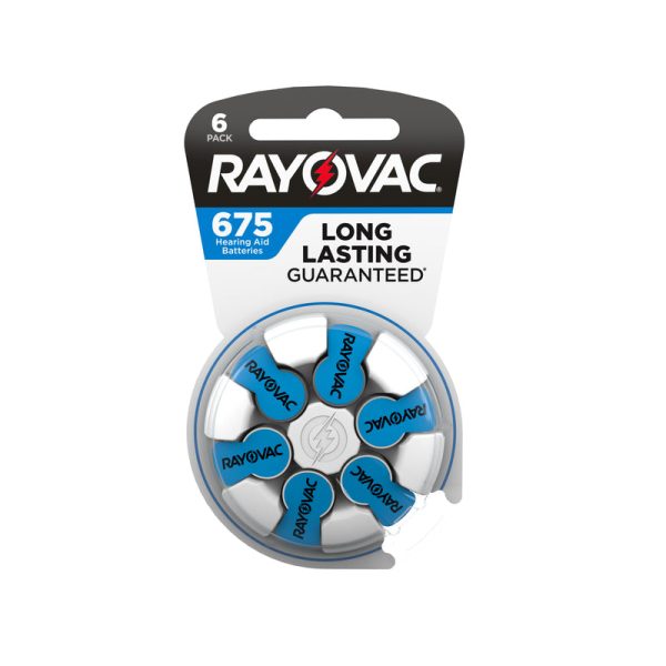 Rayovac Zinc Air 675 1.45 V Battery 6 pk Cheap