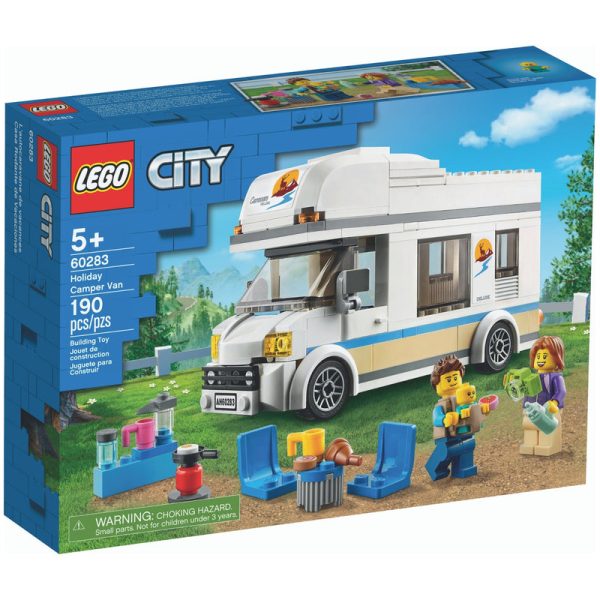 LEGO City Holiday Camper Van Plastic Multicolored 190 pc Supply