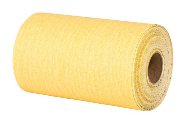 Norton Stick & Sand 360 in. L X 4-1 2 in. W 120 Grit Aluminum Oxide Adhesive Back Sheet Roll 1 pk Online Sale