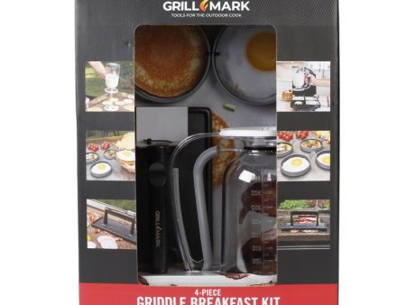 Grill Mark Cast Iron Breakfast Kit 4 pc For Cheap