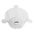 Crescent Too 5 in. H X 10 in. D Polyethylene Hanging Basket Drip Pan Clear Online Sale