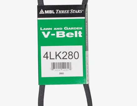 Mitsuboshi Super KB 4LK280 V-Belt 0.5 in. W X 28 in. L For Riding Mowers Online Sale