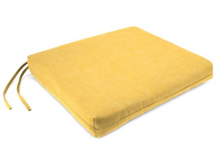 Jordan Manufacturing Yellow Polyester Seat Cushion 2 in. H X 17 in. W X 19 in. L For Cheap