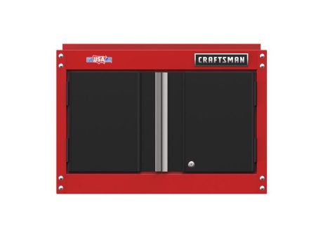 Craftsman 18 in. H X 28 in. W X 12 in. D Black Red Steel Wall Cabinet Sale