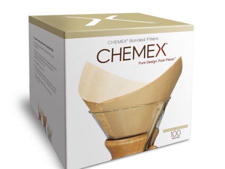 Chemex 10 cups Square Coffee Filter 100 ct Online Hot Sale