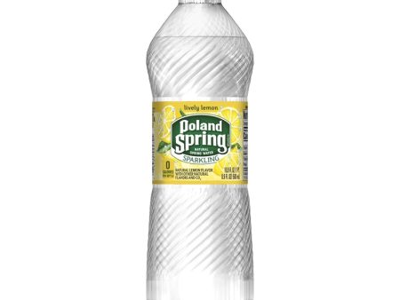 Nestle Waters Poland Spring Lemon Sparkling Spring Water 16.9 oz 1 pk Online now