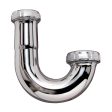 Keeney 1-1 2 in. Slip X 1-1 2 in. D Slip Chrome Plated Brass Double Offsets 9-3 4 in. L Discount