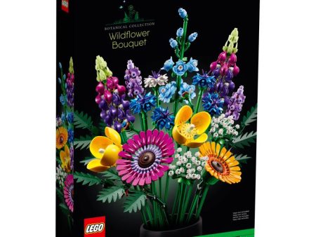 LEGO Wildflower Bouqet Building Kit ABS Plastic Multicolored 939 pc Cheap