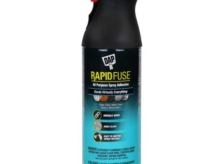 DAP Rapid Fuse Medium Strength Spray Adhesive 11 oz Fashion